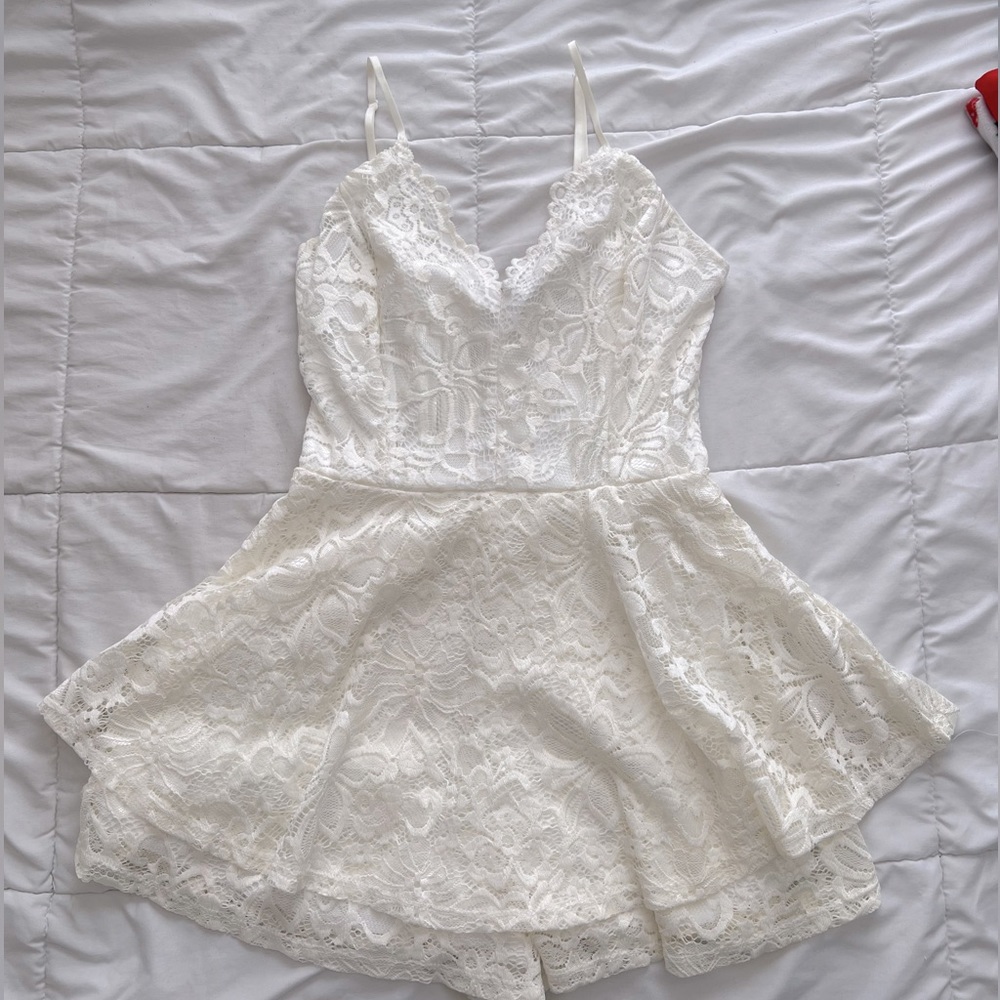 White Romper